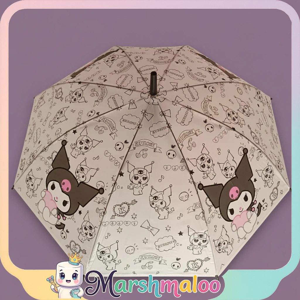 چتر شفاف سایز بزرگ کرومی و دوستان