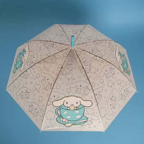 چتر شفاف سایز بزرگ کرومی و دوستان - تصویر 3