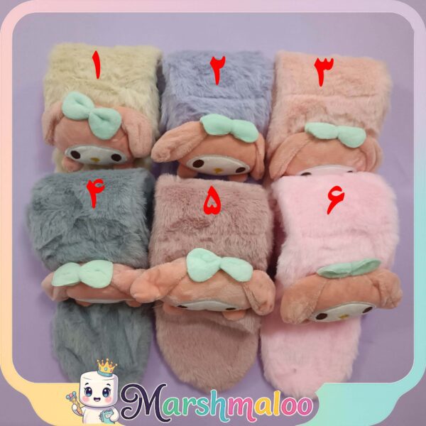 شال گردن کیوت خزدار ملودی وارداتی - تصویر 1