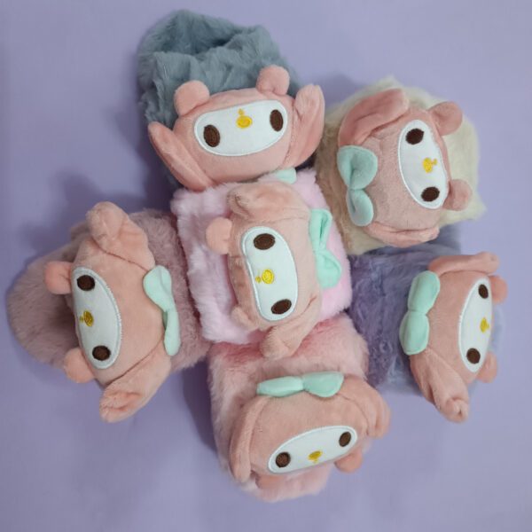 شال گردن کیوت خزدار ملودی وارداتی - تصویر 4