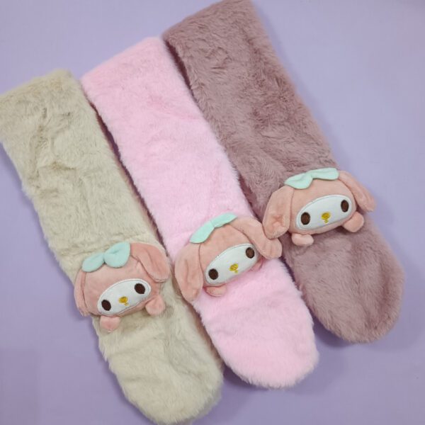 شال گردن کیوت خزدار ملودی وارداتی - تصویر 10