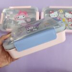 ظرف غذا 3 خانه استیل واشردار کرومی و ملودی - تصویر 6