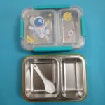 ظرف غذا استیل واشردار دو خانه مجزا - تصویر 7