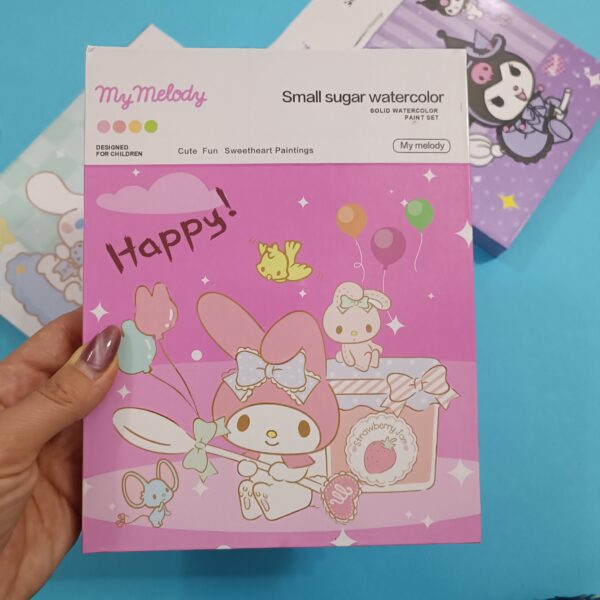 دفترچه رنگ آمیزی پالت دار آبرنگی کرومی و دوستان - تصویر 7