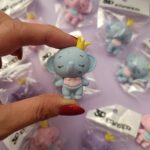 پاک کن سه بعدی فیل کیوت تاج دار - تصویر 2