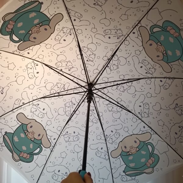 چتر شفاف سایز بزرگ کرومی و دوستان - تصویر 9