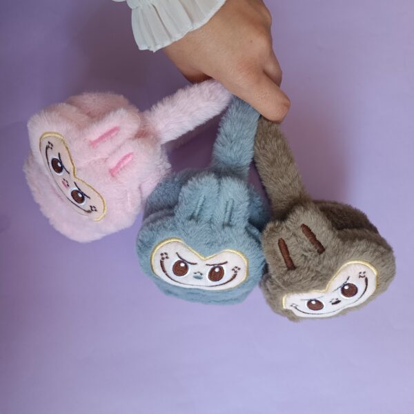 گوش گیر تمام خز لبوبو وارداتی - تصویر 6