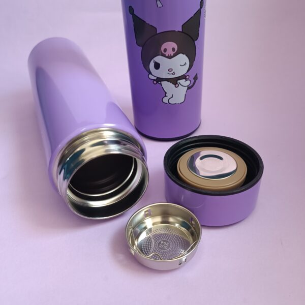 فلاسک دماسنج دار کرومی استیل 304 - تصویر 2