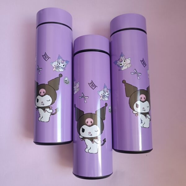 فلاسک دماسنج دار کرومی استیل 304 - تصویر 5