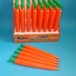 مداد نوکی سیلیکونی طرح هویج 0.5 - تصویر 3