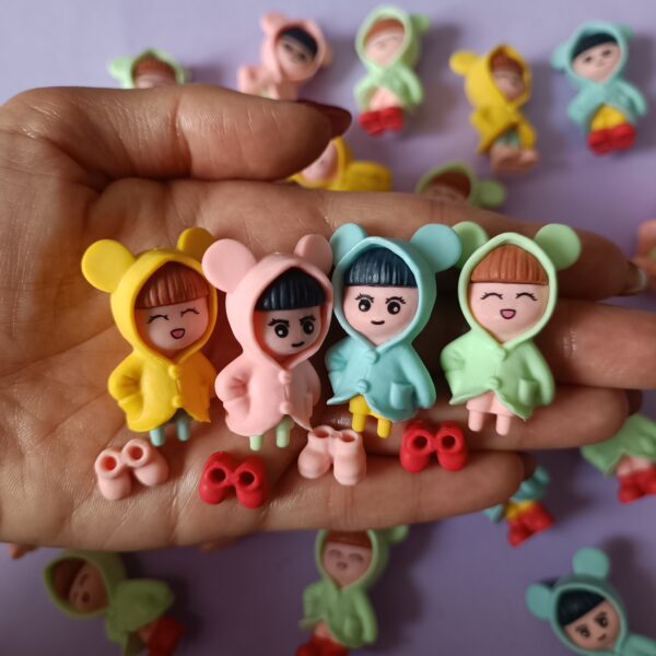 پاک کن دختر کیوت سه بعدی - تصویر 4