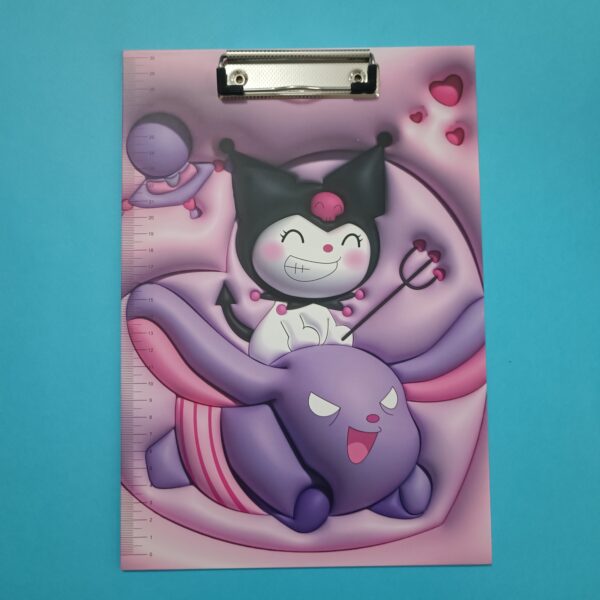 تخته شاسی A4 طرح سه بعدی کرومی - تصویر 2