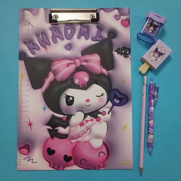 تخته شاسی A4 طرح سه بعدی کرومی - تصویر 4