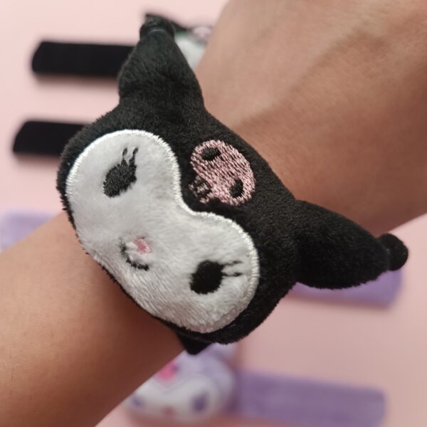 مچ بند مخملی کرومی عروسک دار - تصویر 2