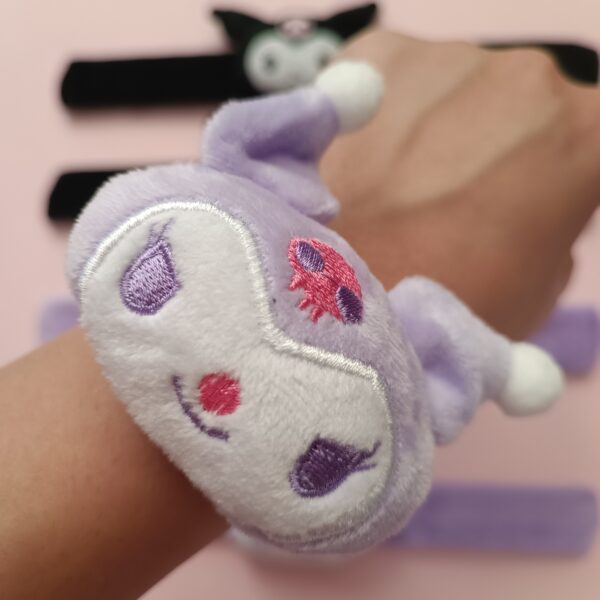 مچ بند مخملی کرومی عروسک دار - تصویر 3