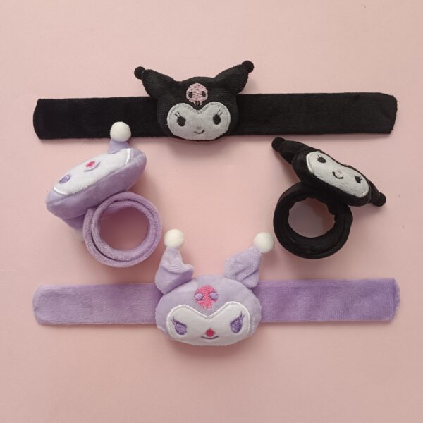 مچ بند مخملی کرومی عروسک دار - تصویر 4