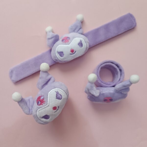 مچ بند مخملی کرومی عروسک دار - تصویر 5