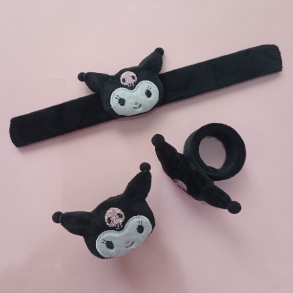 مچ بند مخملی کرومی عروسک دار - تصویر 6