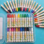 پاستل روغنی 24 عددی مینیون جعبه قفل دار - تصویر 4