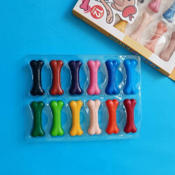 پاستل جادویی سنگی استخوانی 12 عدد - تصویر 2