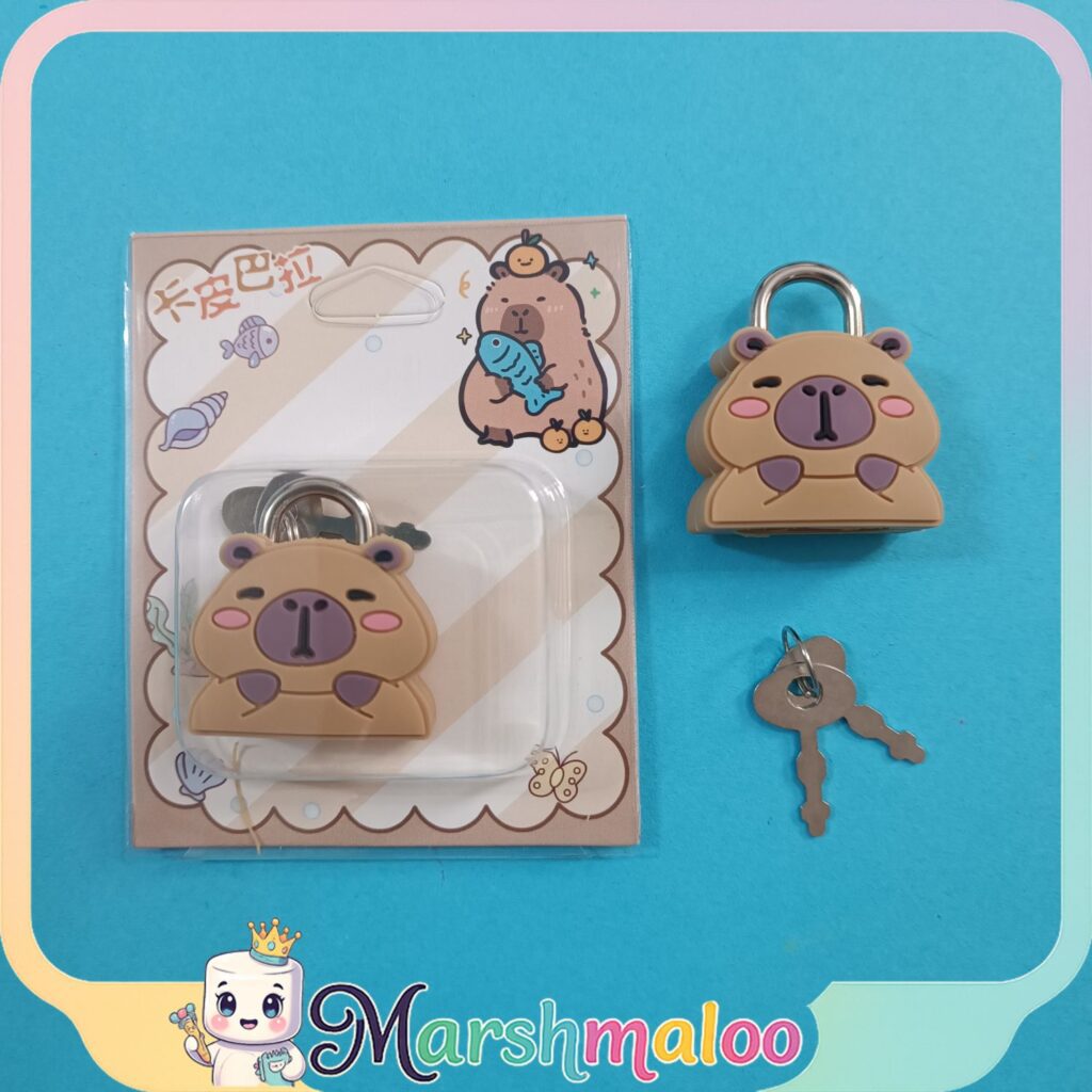 قفل کاپی بارا سیلیکونی کلید دار