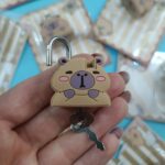 قفل کاپی بارا سیلیکونی کلید دار - تصویر 3