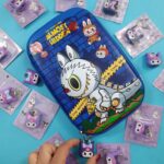 قفل کرومی سیلیکونی کلید دار - تصویر 6