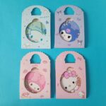 آینه جیبی آویز دار کرومی و دوستان - تصویر 3