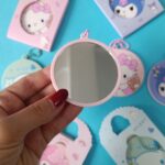 آینه جیبی آویز دار کرومی و دوستان - تصویر 5