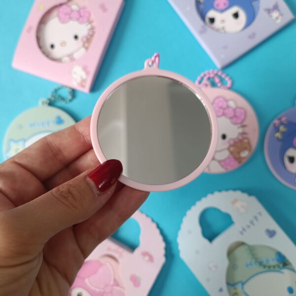 آینه جیبی آویز دار کرومی و دوستان - تصویر 5