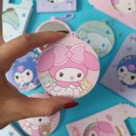 آینه جیبی آویز دار کرومی و دوستان - تصویر 8