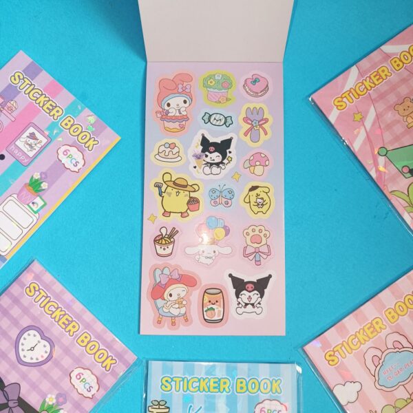 کتابچه 6 برگ استیکری کرومی و دوستان - تصویر 6