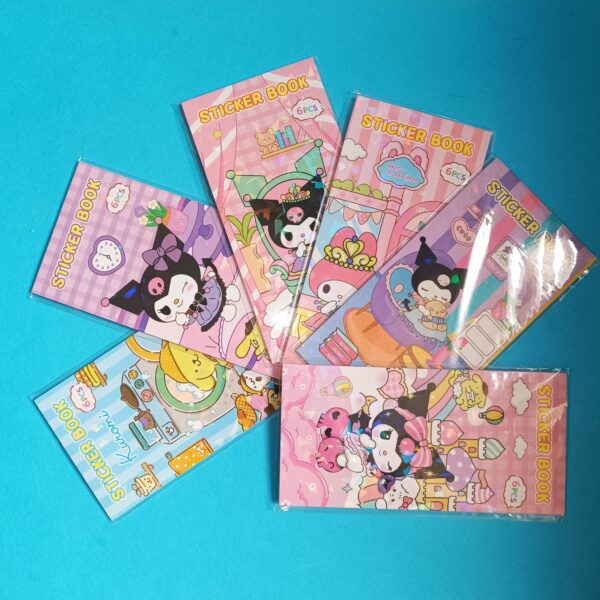 کتابچه 6 برگ استیکری کرومی و دوستان - تصویر 7