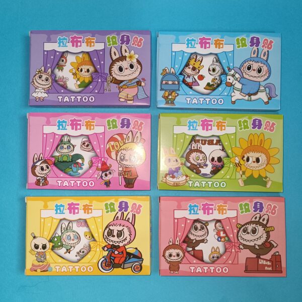 تتو موقت بدن لبوبو - تصویر 2