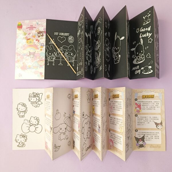 پک نقاشی ذغالی 9 عددی و نقاشی 5 عددی کرومی و دوستان - تصویر 4