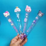 خط کش و بوک مارک پیکسل سیلیکونی کرومی و دوستان - تصویر 2