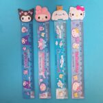 خط کش و بوک مارک پیکسل سیلیکونی کرومی و دوستان - تصویر 3