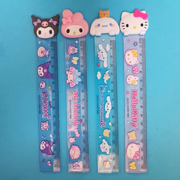 خط کش و بوک مارک پیکسل سیلیکونی کرومی و دوستان - تصویر 3