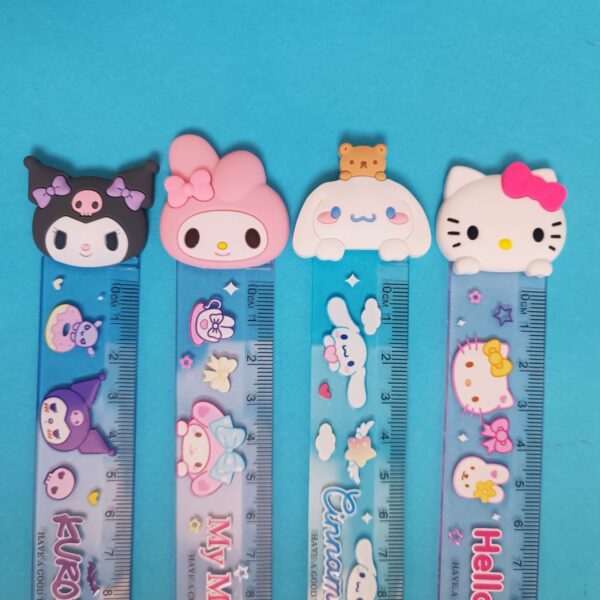 خط کش و بوک مارک پیکسل سیلیکونی کرومی و دوستان - تصویر 4