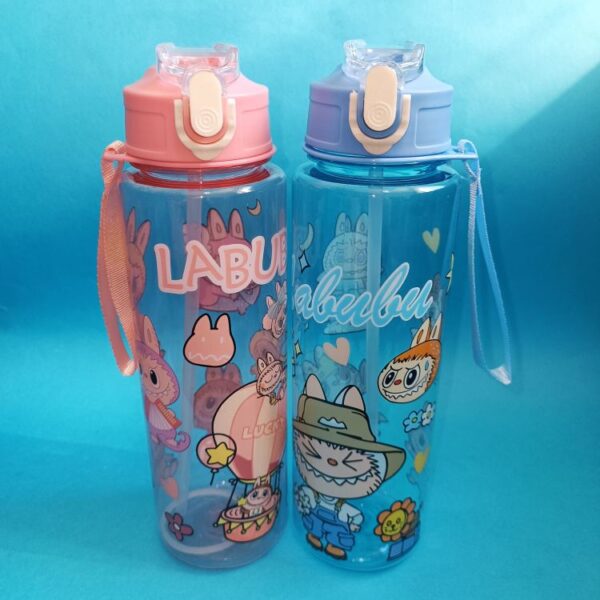 قمقمه لبوبو شفاف 1000 سی سی - تصویر 3