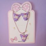 نیم ست کرومی (گردنبند و گوشواره) - تصویر 5