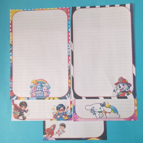 برگه امتحانی 24 عددی طرح دار - تصویر 8