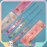 خط کش 30 سانتی تاشو شابلون دار آکواریومی لبوبو