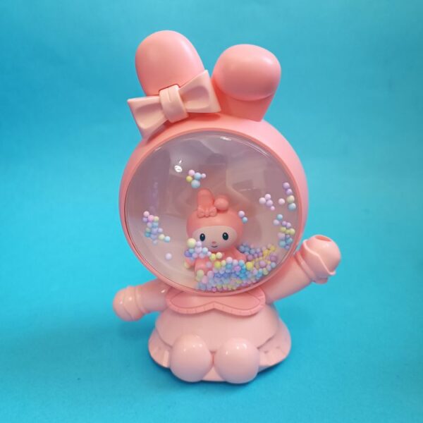 چراغ خواب شارژی کرومی و ملودی - تصویر 3