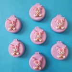 برس و آینه پیکسل دار کرومی تاشو - تصویر 2