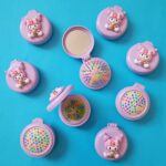 برس و آینه پیکسل دار کرومی تاشو - تصویر 5