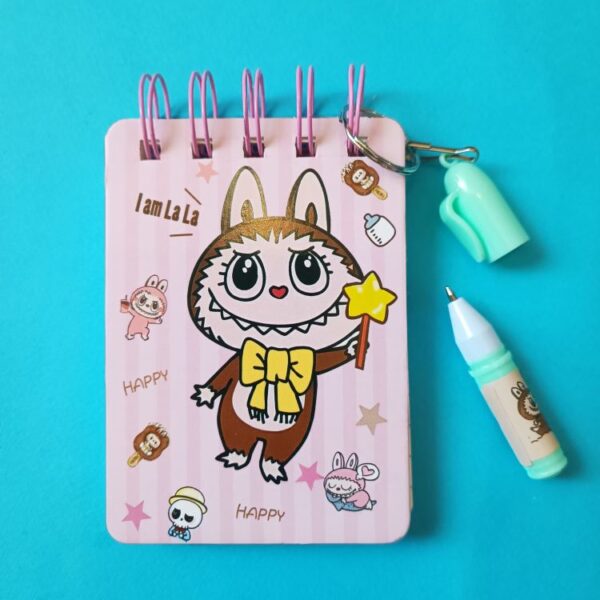 دفترچه خودکار دار فنری لبوبو - تصویر 6