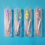 پرگار فلزی نوکی به همراه نوک و جعبه - تصویر 2