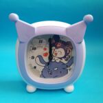 ساعت زنگ دار فانتزی گوش دار کرومی - تصویر 3