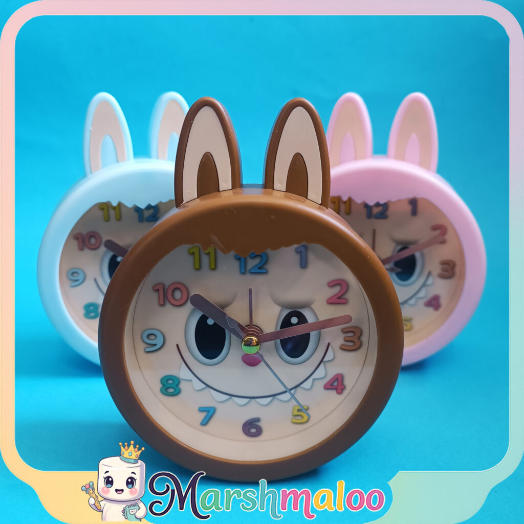 ساعت زنگدار فانتزی گوش دار لبوبو